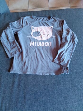 Tee-shirt ML kiabi 8 ans