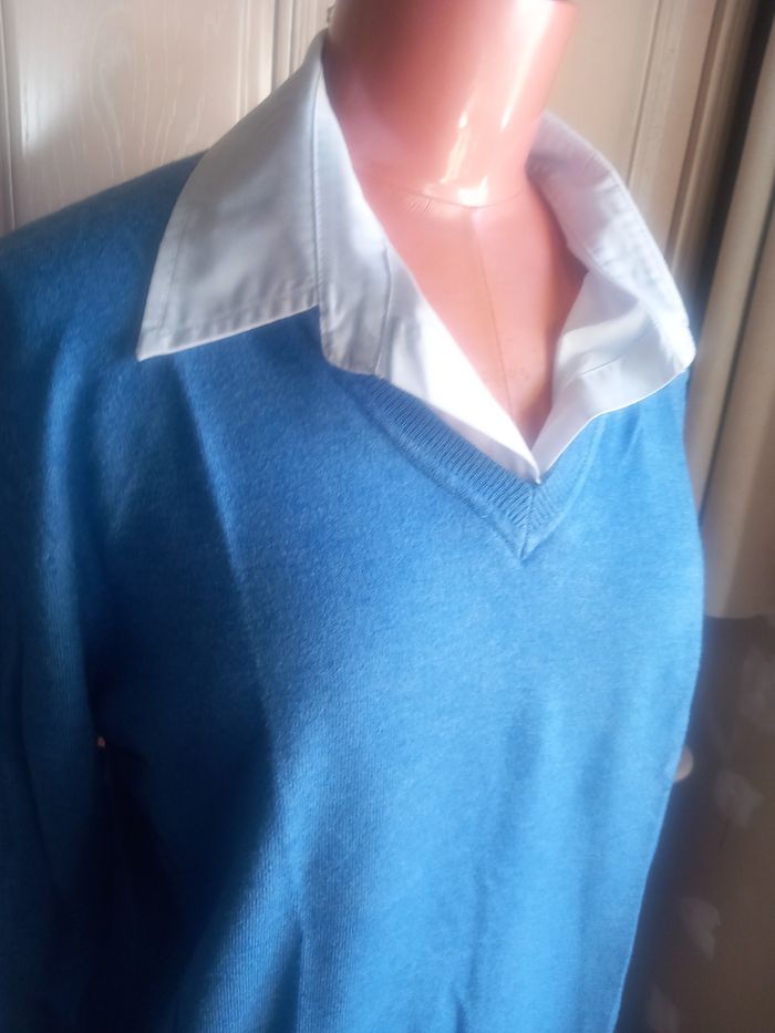 Pull avec col de chemise H&L fashion - photo numéro 3