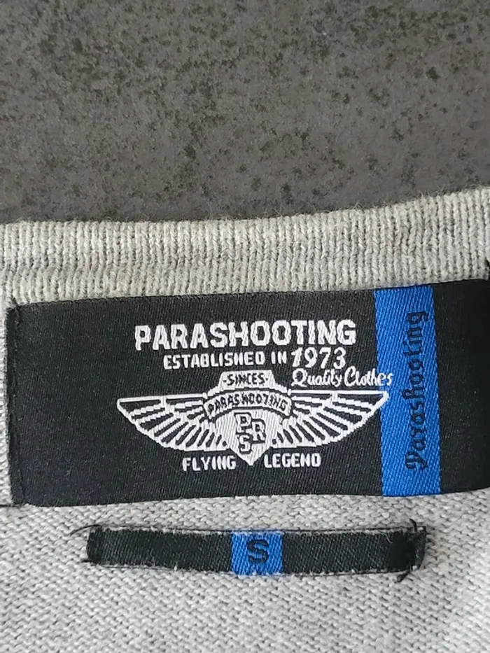 Pull Parashooting gris S - photo numéro 5