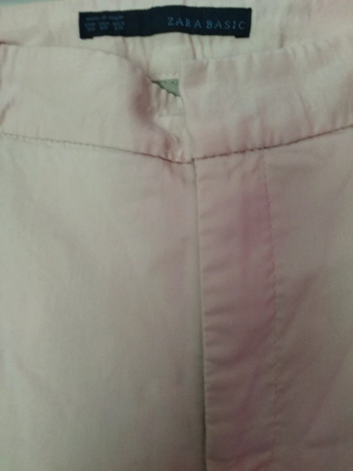 Pantalon léger droit femme Zara taille 38 6 - photo numéro 3