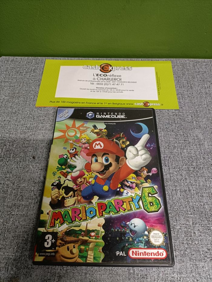 Jeu Nintendo GameCube : Mario Party 6
