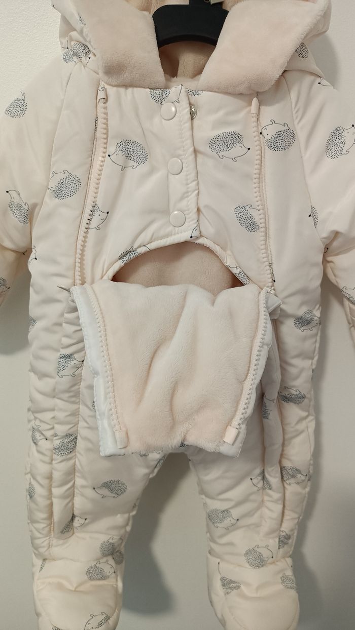 💞 combi pilote chaud à capuche imprimé 💞 - photo numéro 3