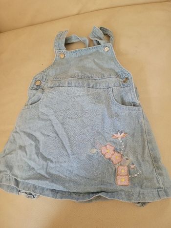 Robe salopette 6 mois baby majoral