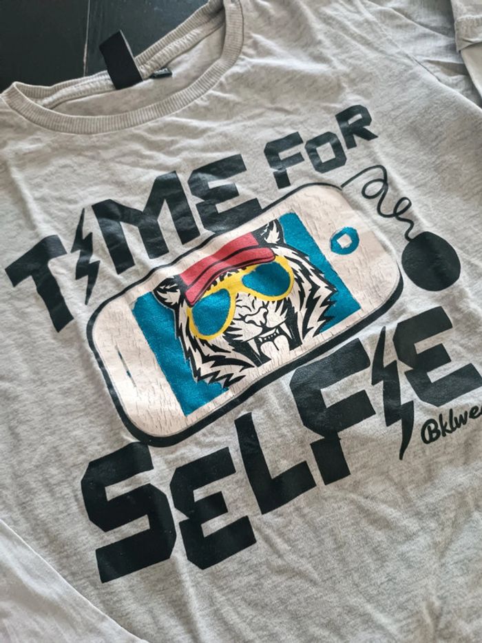 Tee shirt manches longues Bkl wear 10 ans - photo numéro 3