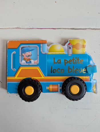 Livre cartonné La petite locomotive