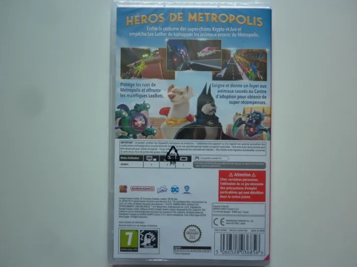 DC Krypto Super Chien Les aventures de Krypto et Ace Jeu Vidéo Nintendo Switch - photo numéro 2