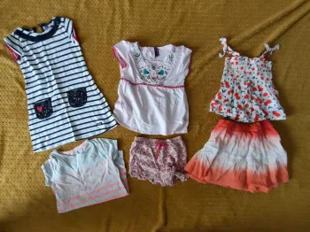 Lot été fille Sergent Major