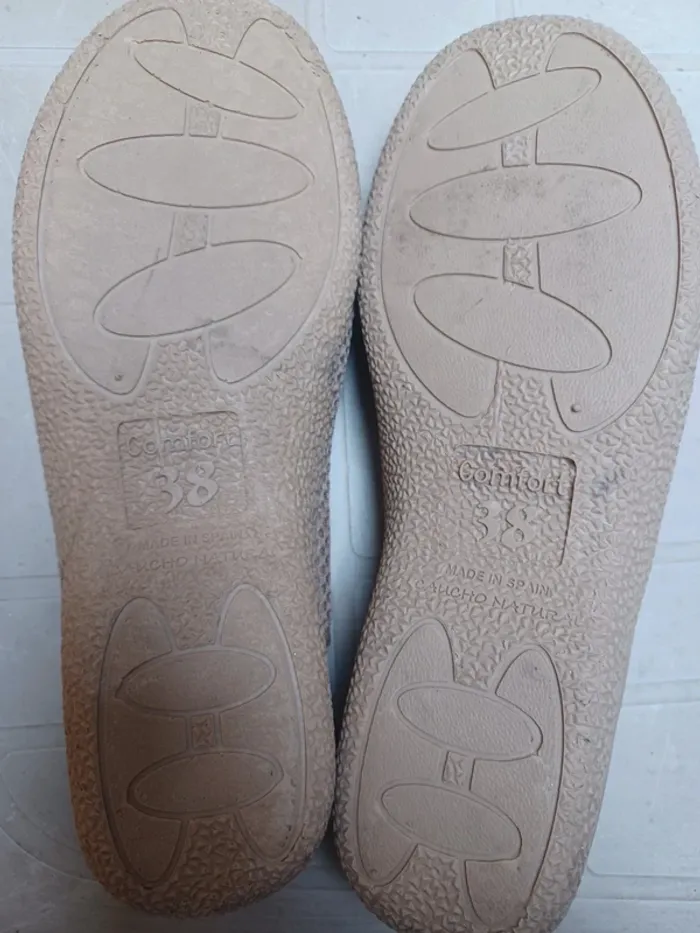 Chaussures sandale comfort beige - photo numéro 6