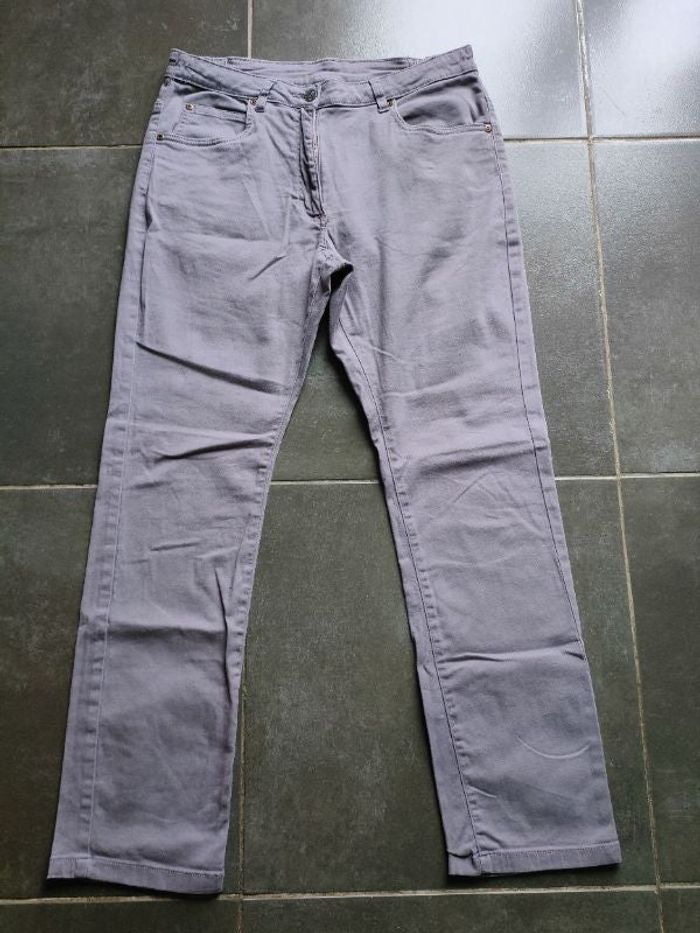 Pantalon gris Blancheporte
