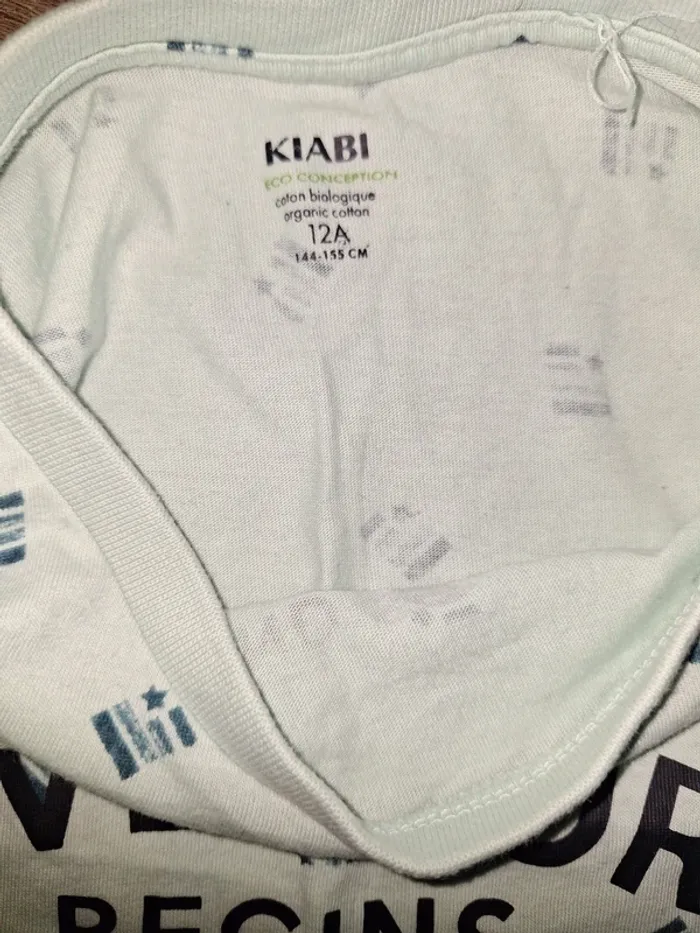 Tee shirt imprimé 12 ans - photo numéro 4