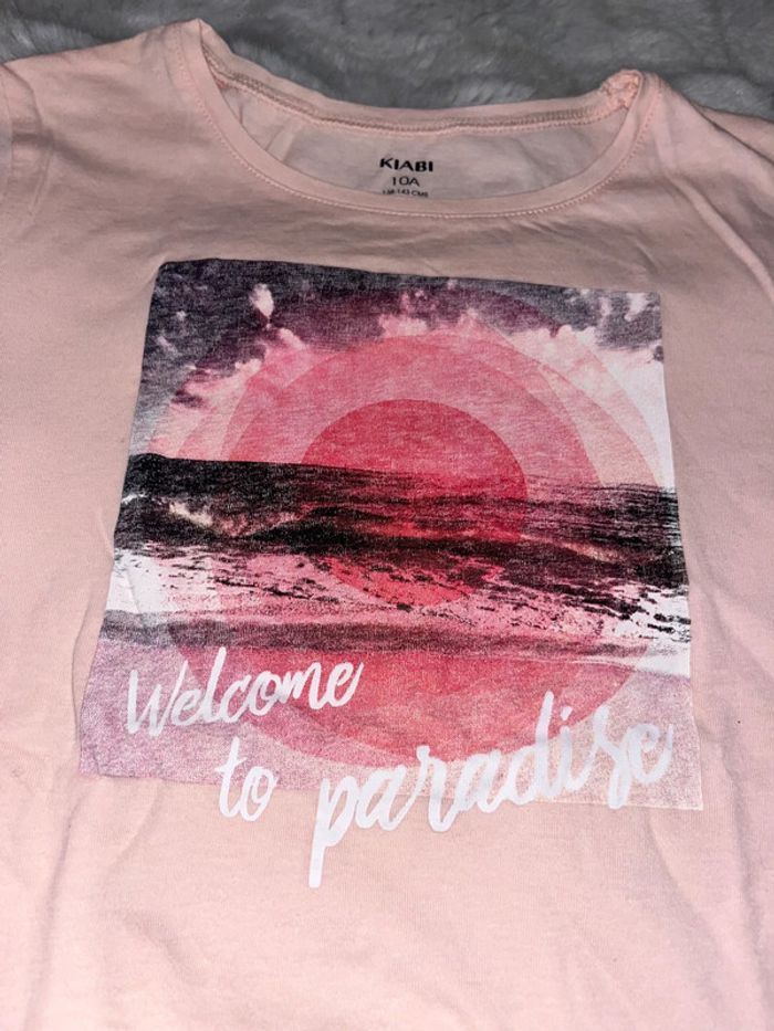 Tshirt fille kiabi 10 ans - photo numéro 3
