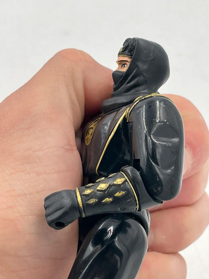 Figurine Power Rangers Mighty Morphin black Ninja Ranger Bandai 1995 - photo numéro 5