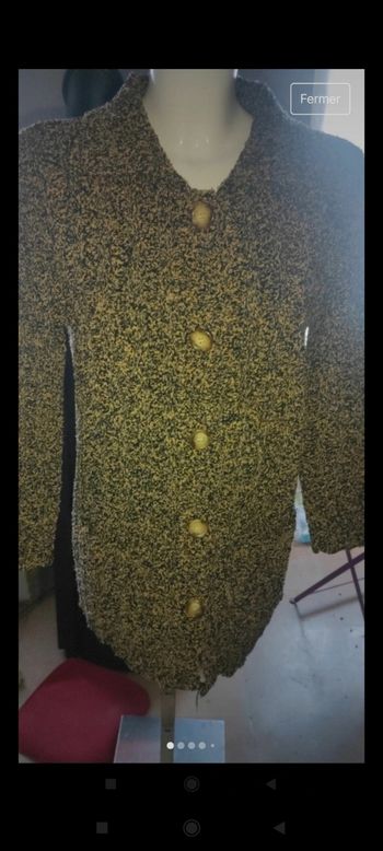 Gilet épais femme f2