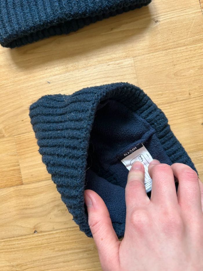 Bonnet et tour de cou 9/12mois garçon - photo numéro 2