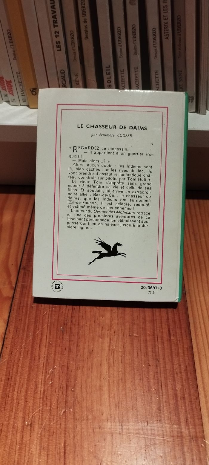 Livre vintage Le chasseur de daims - photo numéro 2