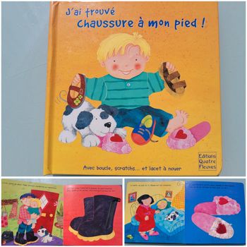 Livre à toucher 👟 J'ai trouvé chaussure à mon pied! 🥾
