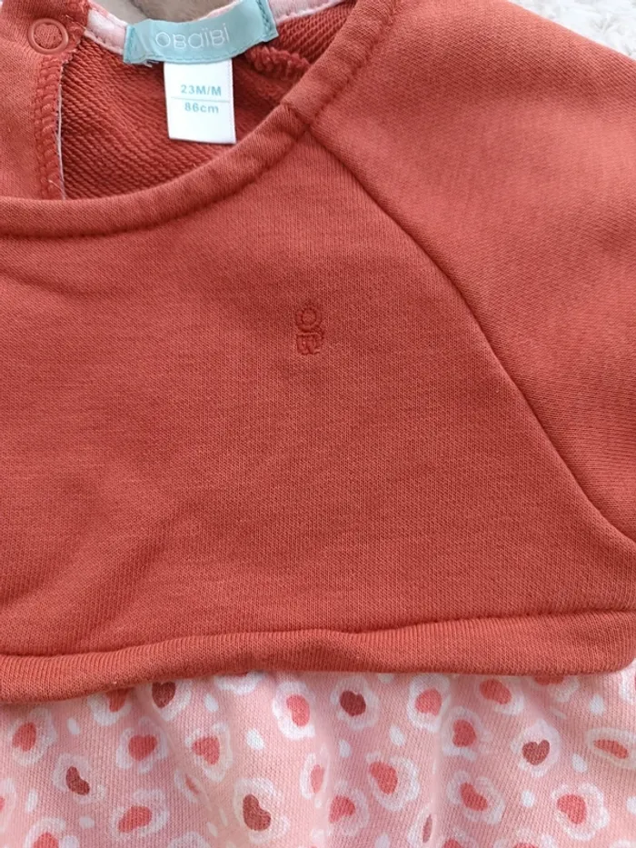 🔸Robe Manches Courtes Fille - Obaibi 24 mois🔸 - photo numéro 3