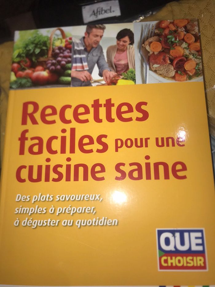 Livre de cuisine