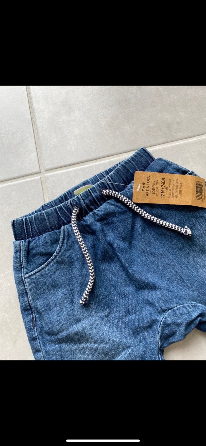 Jean Tape à l'œil Neuf 12 mois - photo numéro 3