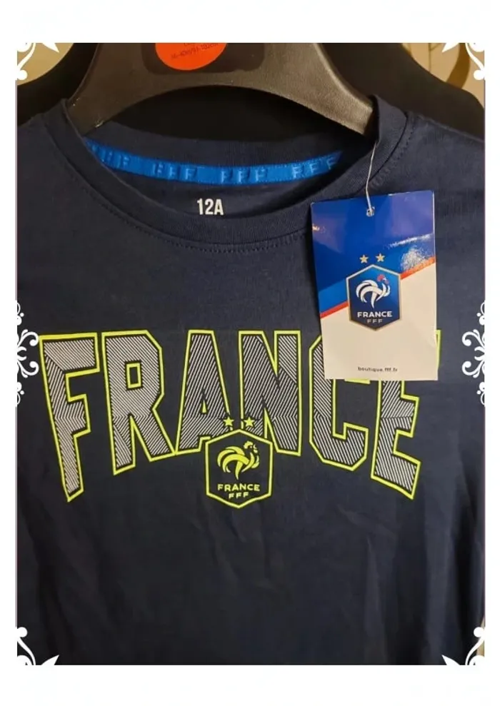 T-shirt France fff - photo numéro 4