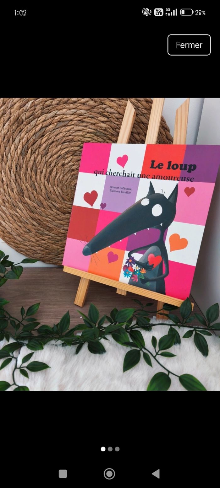 Le loup qui cherchait une amoureuse