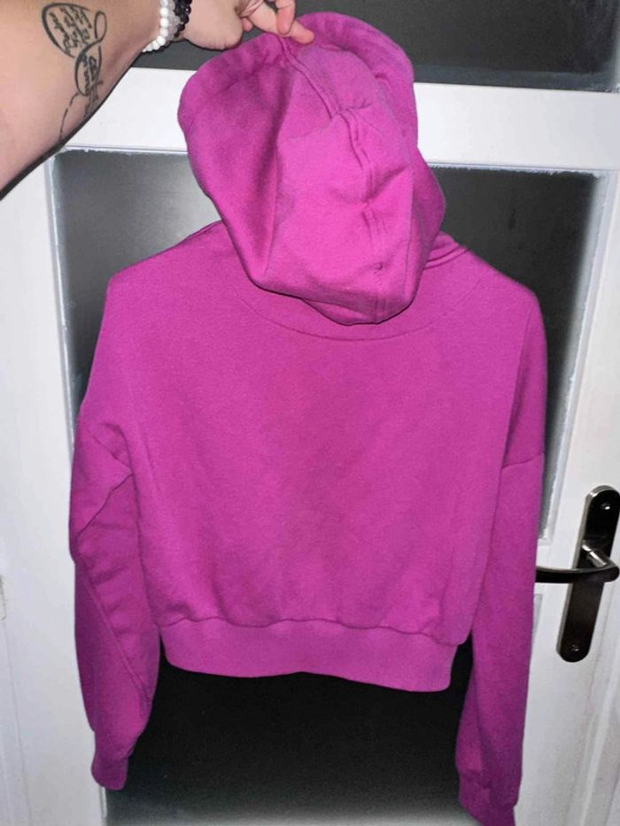 Sweat à capuche Karl Kani violet brodé M, style urbain - photo numéro 5