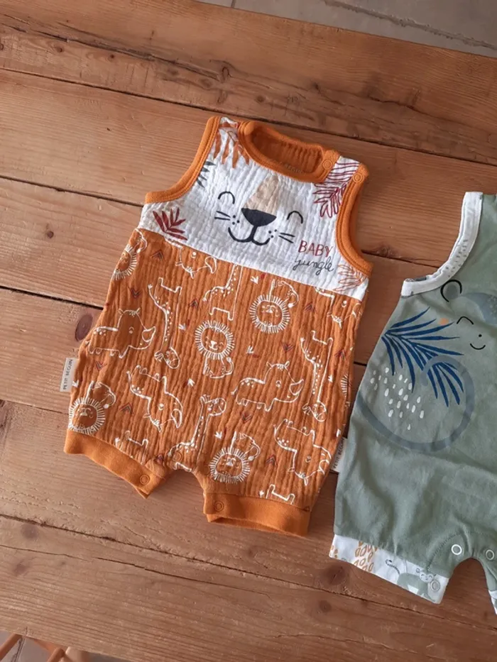 Lot de 2 combinaison Petit Béguin - photo numéro 3
