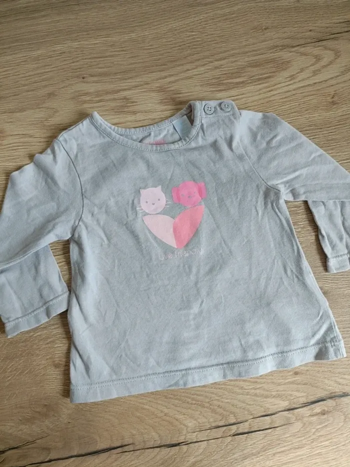 T-shirt - 6 mois - obaïbi - photo numéro 2