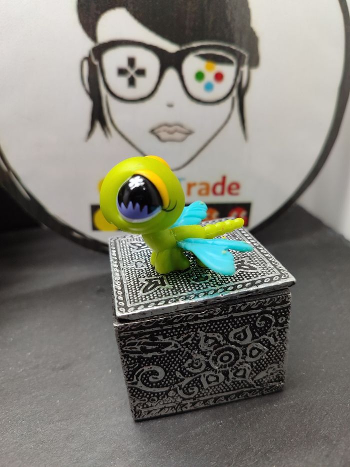 Lps001004 My Littlest Petshop Lps Pet Shop Authentic Dragonfly Libellule 598 - photo numéro 2