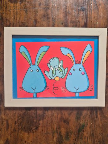 Lot de 4 cadres déco chambre enfant