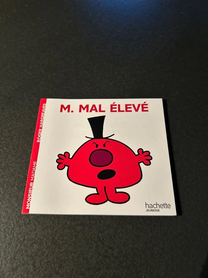 Livre Monsieur mal élevé