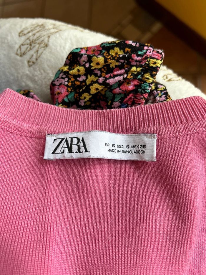 Zara Débardeur rose - photo numéro 4