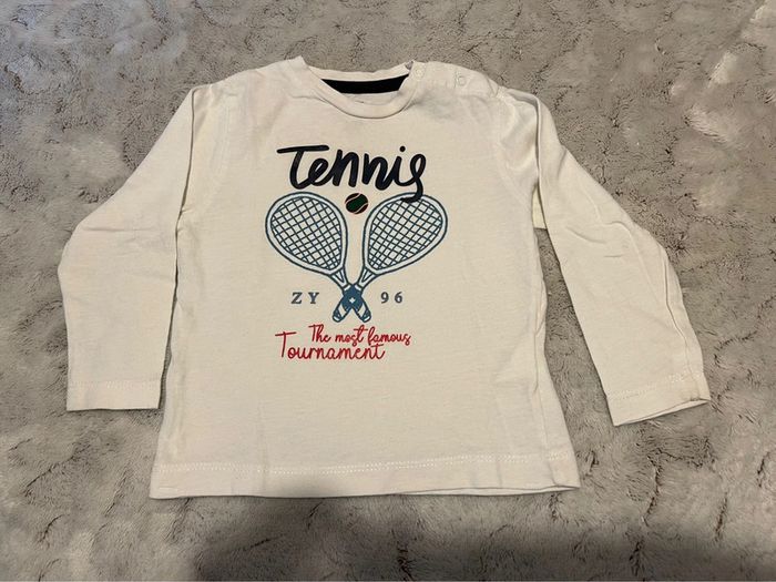 Ensemble salopette t-shirt à manches longues - ZY BabyBoy - photo numéro 3