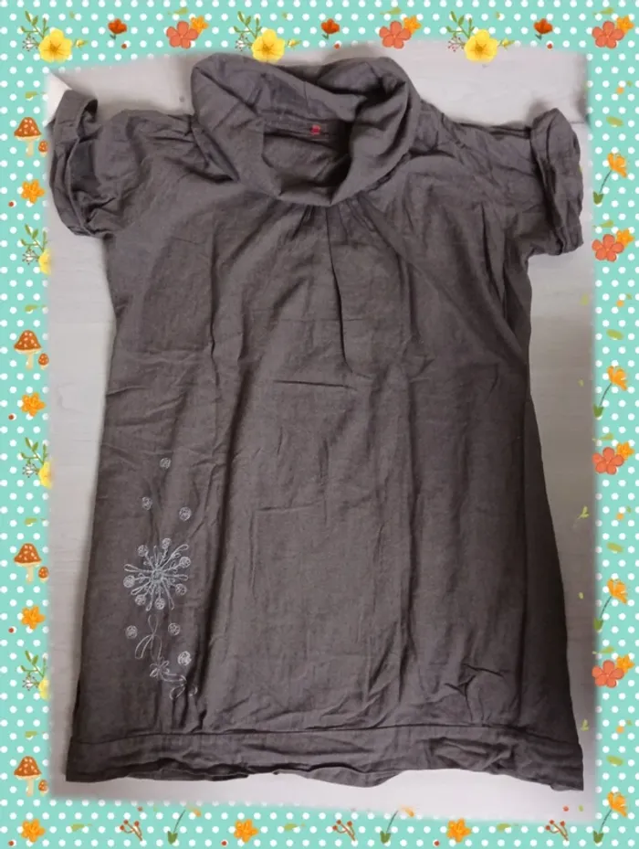 Robe grise Miss Captain Taille 48 en Tbe