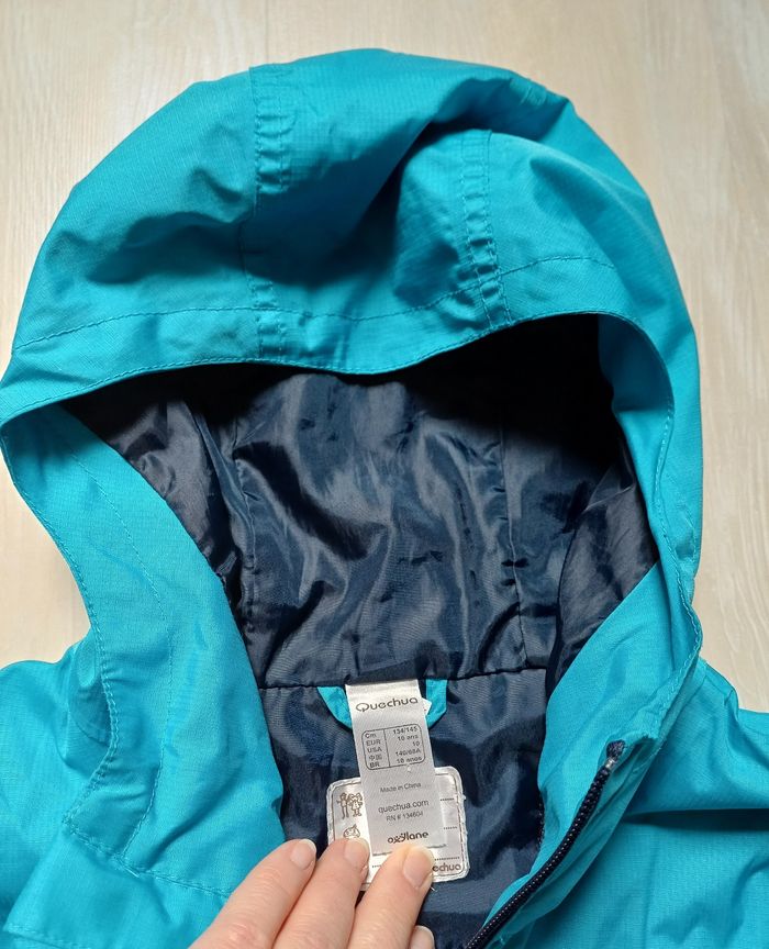 Veste coupe vent imperméable Quechua 10 ans garçon - photo numéro 6