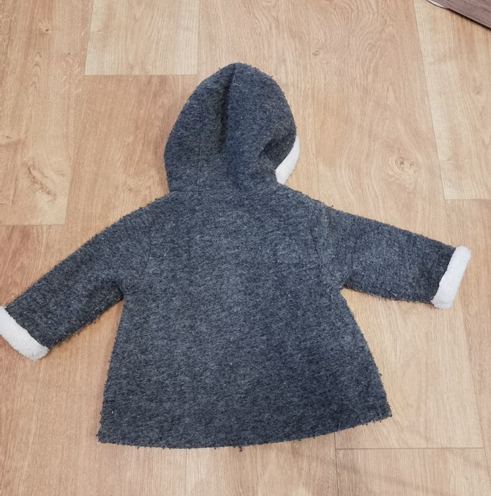 Manteau bébé fille 12 mois obaïbi - photo numéro 7