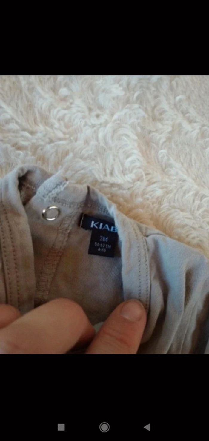 Pyjama grenouillère coton été léger Mixte 3 mois Starry night Étoile Lune Kiabi - photo numéro 8