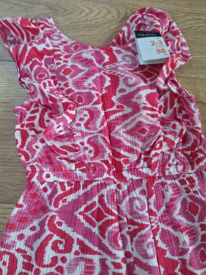 Combinaison fluide manches courtes 98cm - photo numéro 3