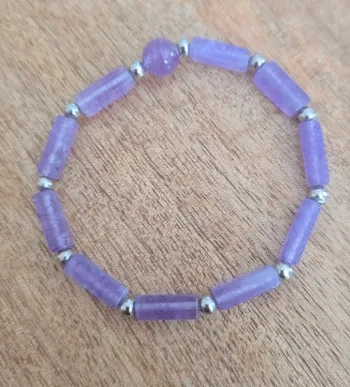 Bracelet améthyste Slim body