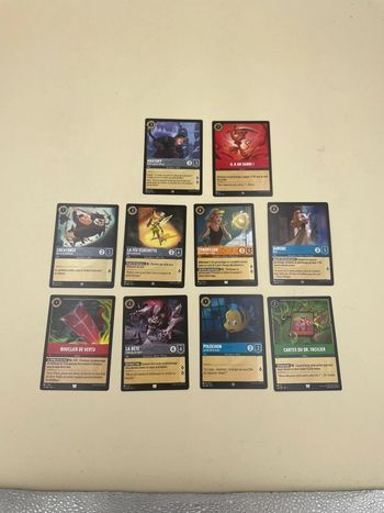 Cartes à collectionner Disney Locarna x 10