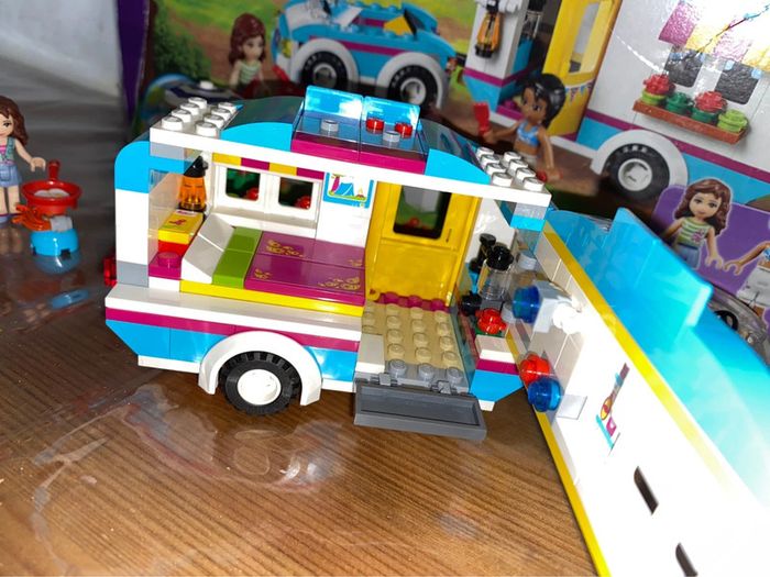 Lego Friends  41034 la caravane des vacances avec boîte et notices - photo numéro 9