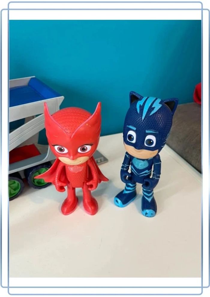 Lot camion , véhicule et figurine pyjamasques - photo numéro 4