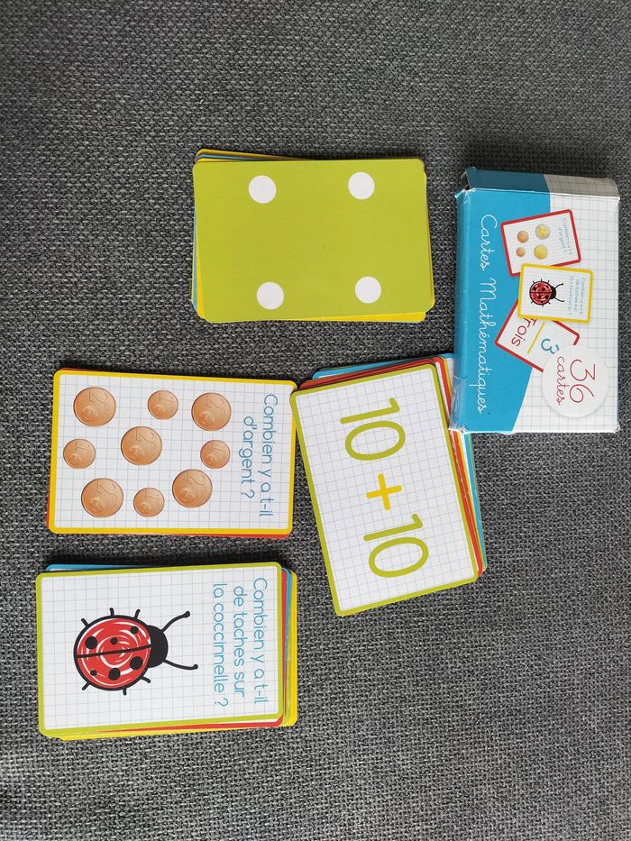 36 cartes mathématiques - photo numéro 3