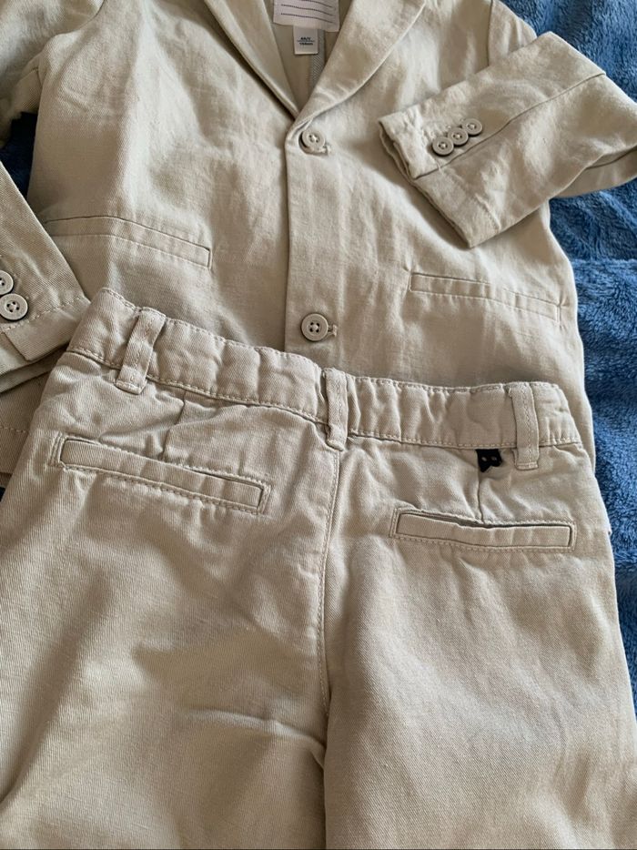 Ensemble pantalon et veste lin 4 ans Okaidi - photo numéro 2