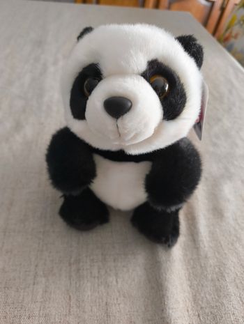 Peluche panda zoo parc de beauval ( neuf)