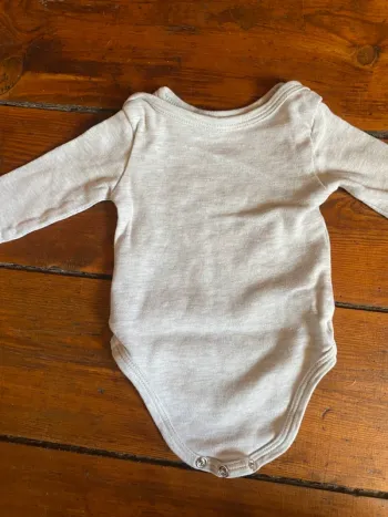 Body manches longues – Inextenso – 1 mois