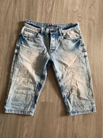Short en jean délavé TXL