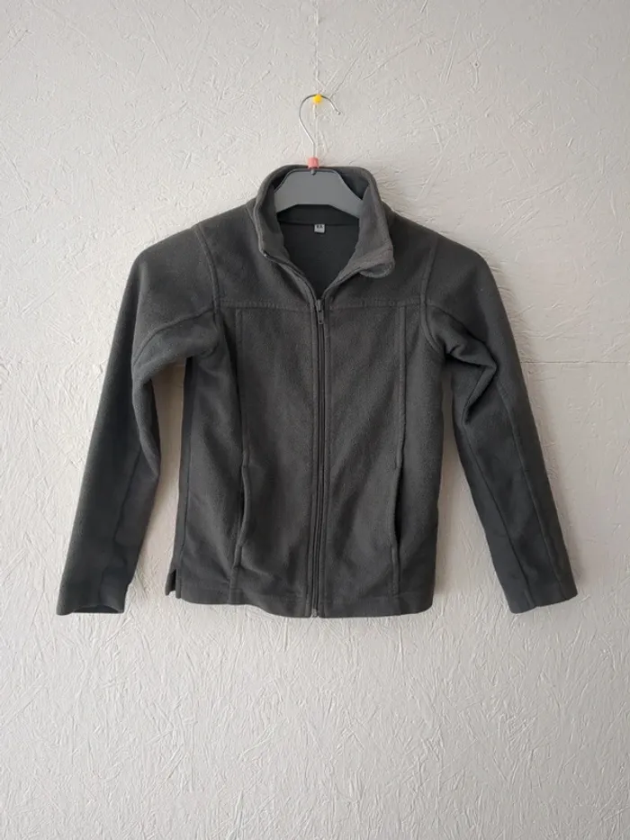 Gilet polaire gris - photo numéro 2