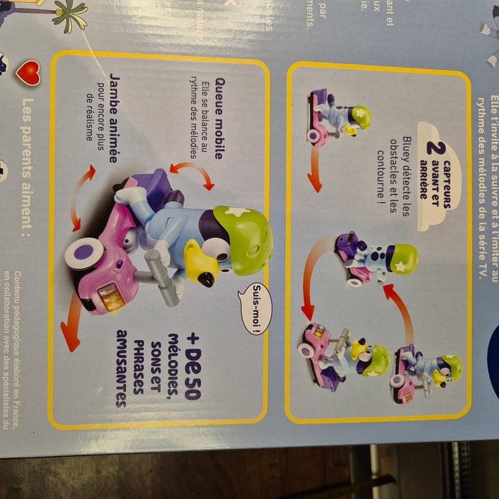 Trotti Bluey Interactive - Bluey 3 modes de jeu - VTech - photo numéro 5