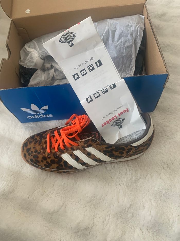 Basket addidas léopard - photo numéro 4